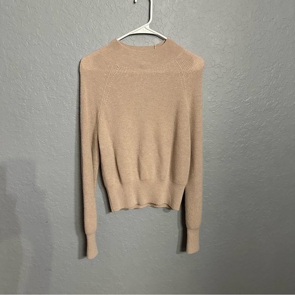 Nude Pink Small H&M 100% Cashmere Sweater - Picture 2 of 5